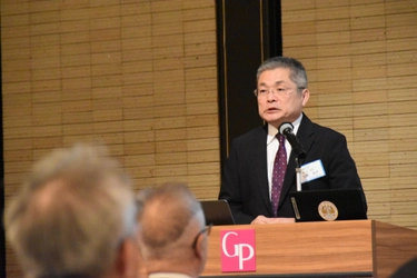 【名城大学】名城社長会で薬学部の黒野教授が講演