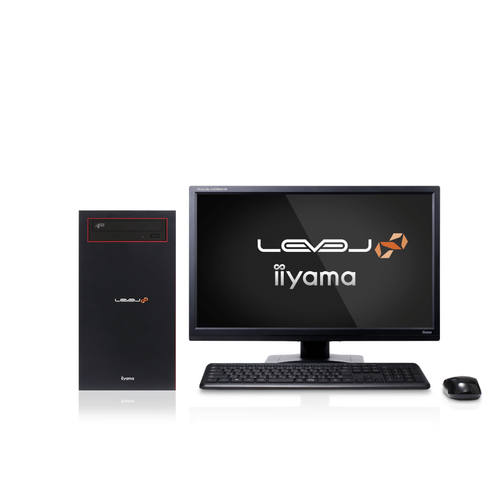 Iiyama いかつい デスクトップ10世代 Core i3-10105 8GB-256