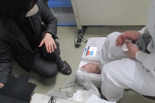 『従業員に向けた骨密度測定の取り組み』