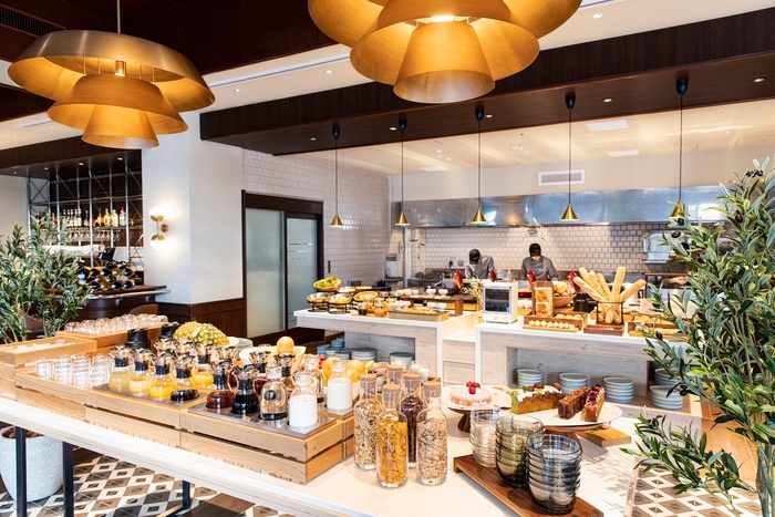 レストランWHY NOT 朝食ビュッフェ