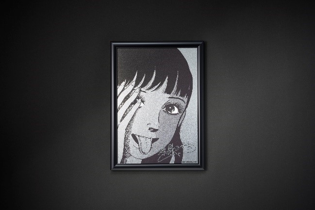 メタルグラフィアート【楳図かずお_洗礼A】