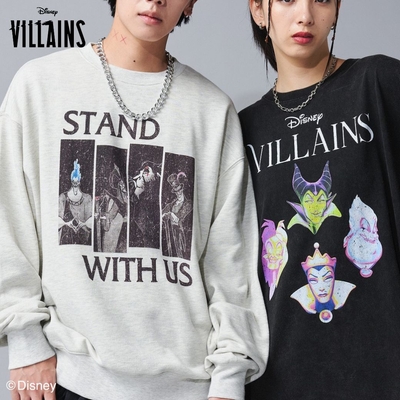 【Disney】ヴィランズ ツアーロンTee/ツアースウェット