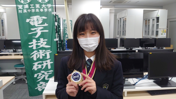 Xクエスト優勝:田子依美里選手(Luminous/芝浦工業大学附属中学高等学校:東京都)
