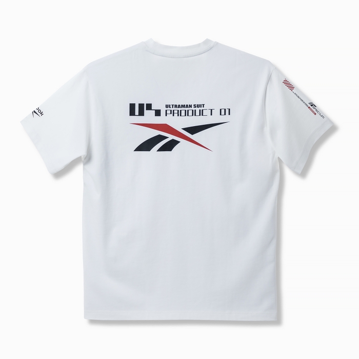 Reebok × ULTRAMAN TEE (白/背面)