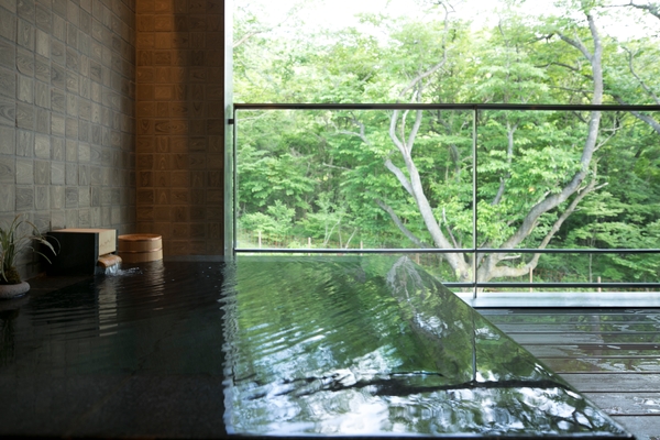 スイートルーム専用　客室露天風呂