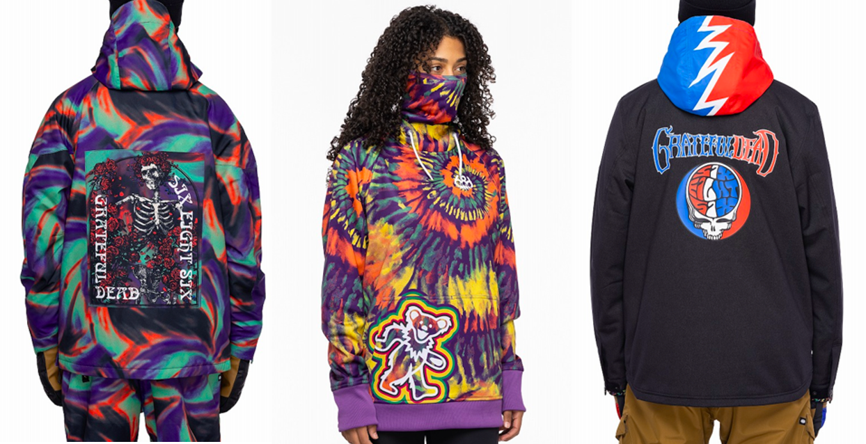 GRATEFUL DEAD スノーボードウェア　【美品】 GRATEFUL DEAD スノーボードウェア【美品】