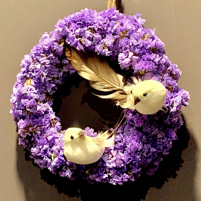 フラワーショップ エルベ・シャトラン ワークショップ「フラワーリース」