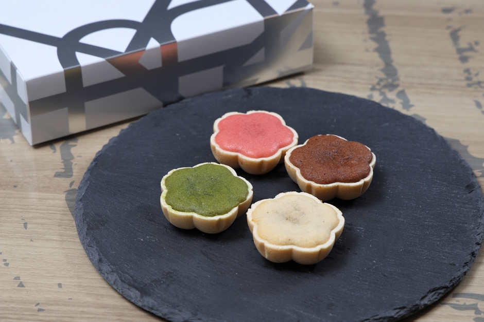 洛甘もなんしぇ＜プレーン＞＜ショコラ＞＜抹茶＞＜木苺＞　アソート6個入 1200円（税込）