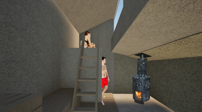 サウナ内観イメージ