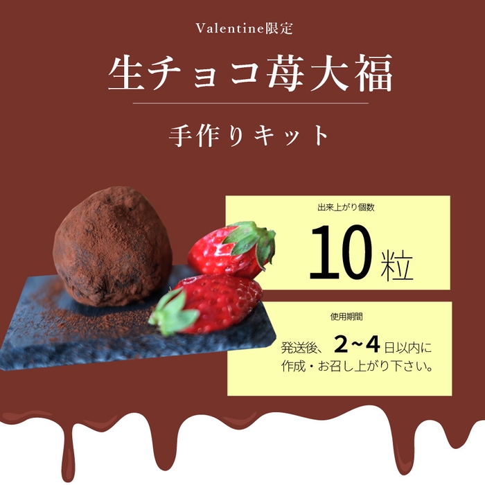 大粒いちごのチョコ大福手作りキット(2)