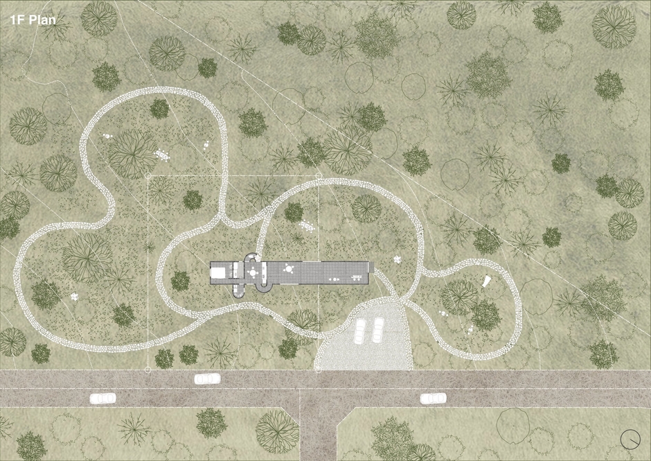 Villa4-1F平面配置図