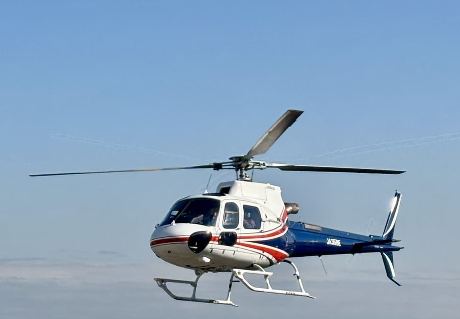 歓声があがる20分間の空の旅