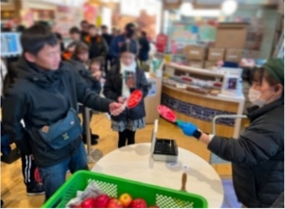 じゃんけんチャレンジの様子