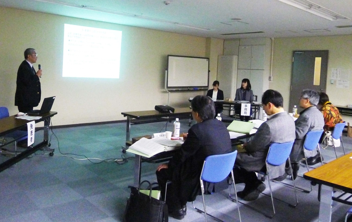 審査風景(大阪市役所)
