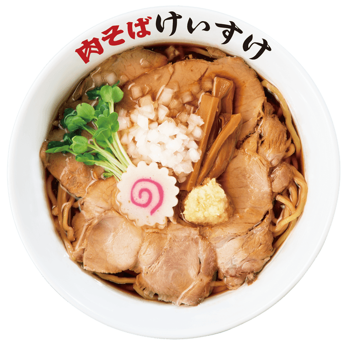 肉そばけいすけ 780円(税込み)