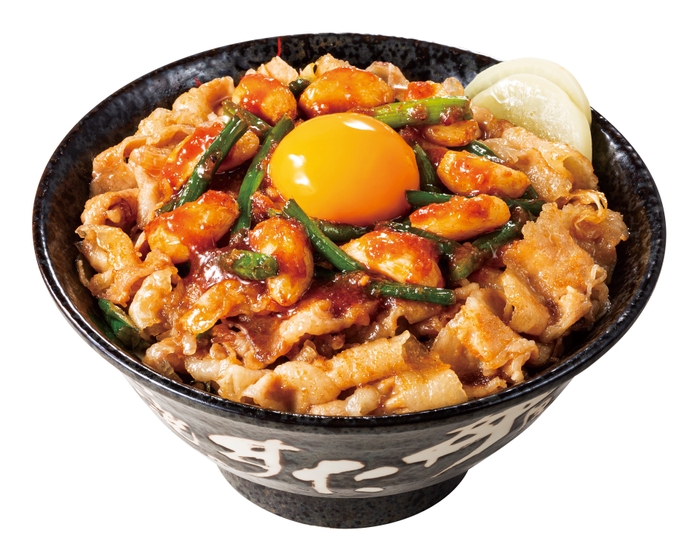 【緊急開発！“体力増強”応援メニュー】超ニンニクすた丼　790円(税込)