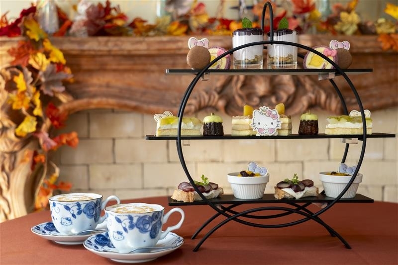 ▲ハローキティのアフタヌーンティ