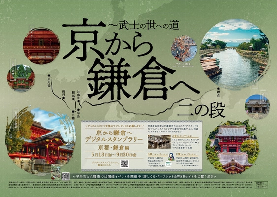 ～宇治市、八幡市、京都府観光連盟、京阪ホールディングス連携企画～ 「京から鎌倉へ 二の段 ～武士の世への道」を実施します