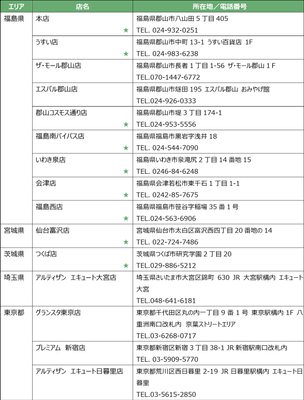 店舗一覧
