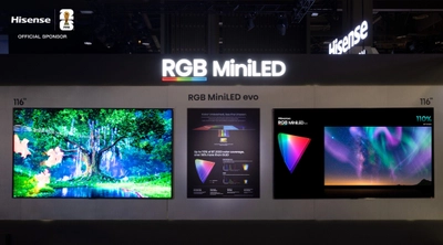 ハイセンス、CES 2026で世界初の「RGB MiniLED evo」を発表　 ― 第4色LED採用、最大116型の次世代大画面体験へ ―