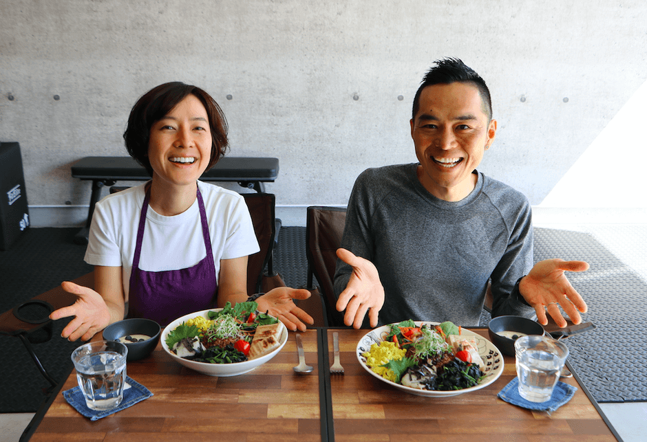 2021年3月 プラントベースの料理を前にして