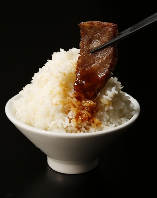 こだわりの「米」と「肉」