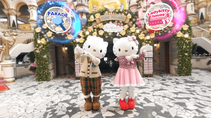 「Sanrio Puroland VR」体験イメージ　　(C)1976&#44;1990&#44;1999&#44;2001&#44;2013&#44;2018 SANRIO CO.&#44; LTD.