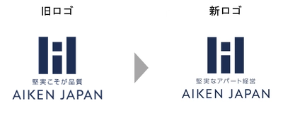 堅実なアパート経営のアイケンジャパン コーポレートブランドロゴをリニューアル