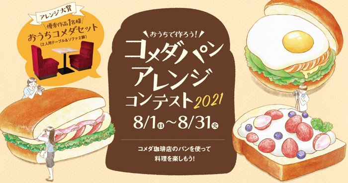 コメダ パンアレンジコンテスト2021