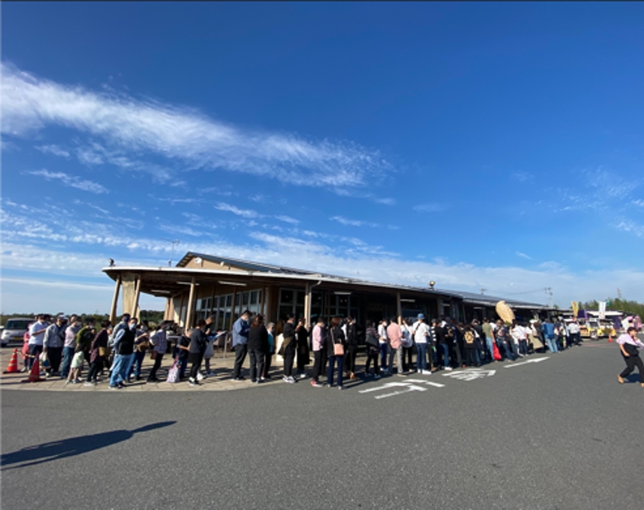 昨年は100人以上の大行列に