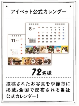 アイペット公式カレンダー