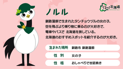 タンチョウヅルさんの正式名称:ノルル