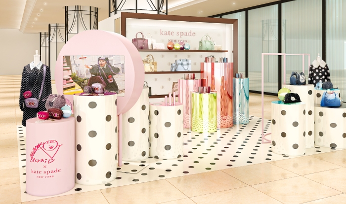 naomi watanabe x kate spade new york collaboration pop-up shop