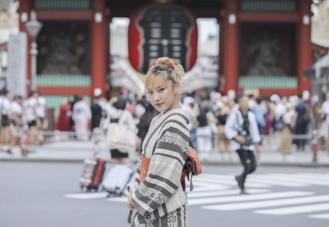 東京・浅草の名所や本格茶室も備えたスタジオで、日本の思い出を写真に残せる新サービス 『都々路（つつじ）』