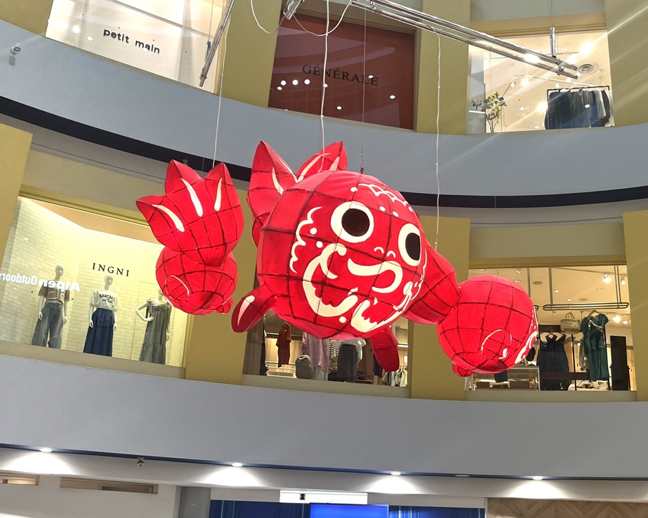 2024年夏 金魚ねぷた展示