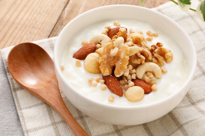 ヨーグルトに入れて