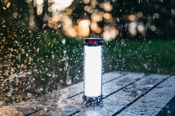 水や埃に強い、防塵防水仕様(IP66)