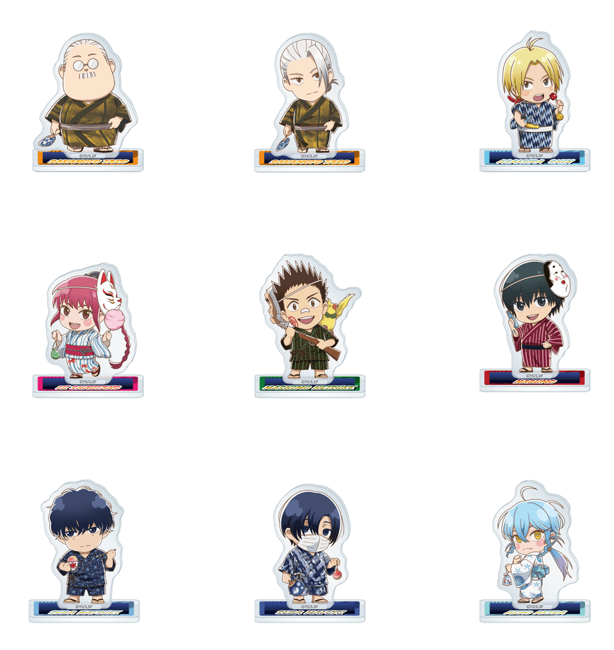 アクリルスタンド　浴衣ver.　ミニキャラ(全9種)