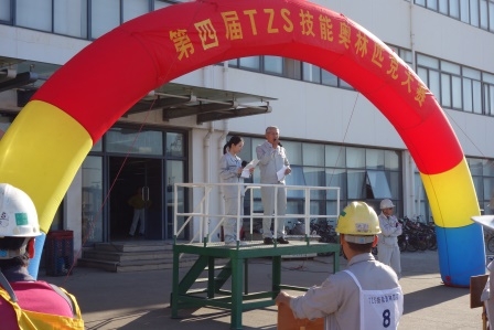 常石集团(舟山)造船有限公司:佐藤俊夫总经理致开幕辞