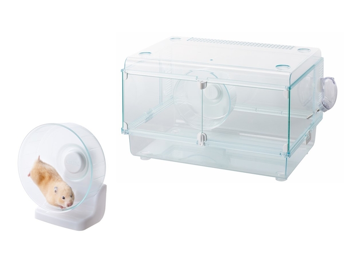 自社工場製造商品(ハムスター飼育ケージ「グラスハーモニー」)
