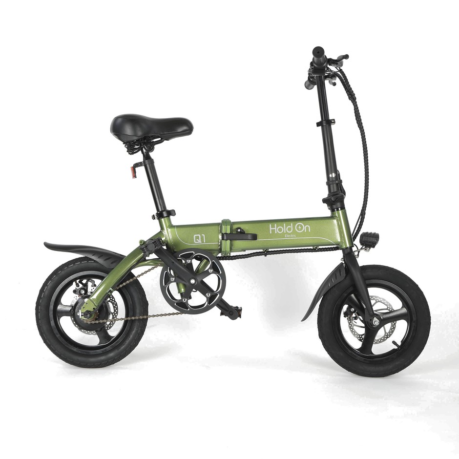 バッテリーもモーターも無い！？ 世界初の電動アシスト自転車「Hold On 