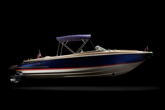 ▲老舗ボートビルダーが手掛ける「クリスクラフト・コルセア30(アメリカ)」
