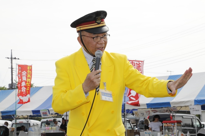 鉄道ものまね芸人　立川真司