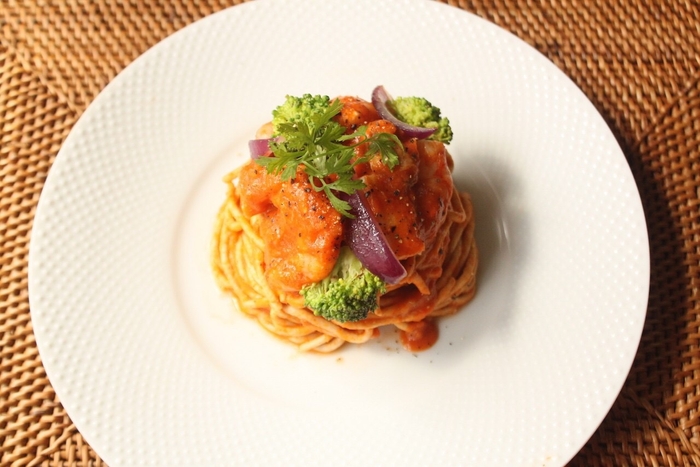 海老のビスク ~豆乳クリーム仕立て~