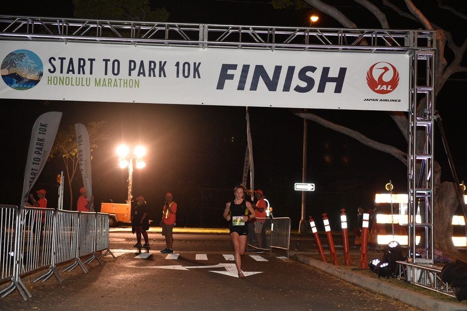 10Kラン＆ウォークのゴール