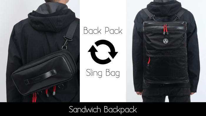 KIWEE　Sandwich Backpack