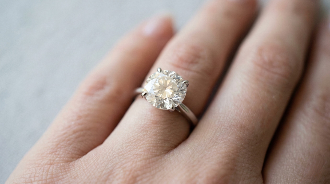 米国では婚約指輪の6割がラボグロウンダイヤ 大粒志向を受け「おもいお」が査定体制を強化