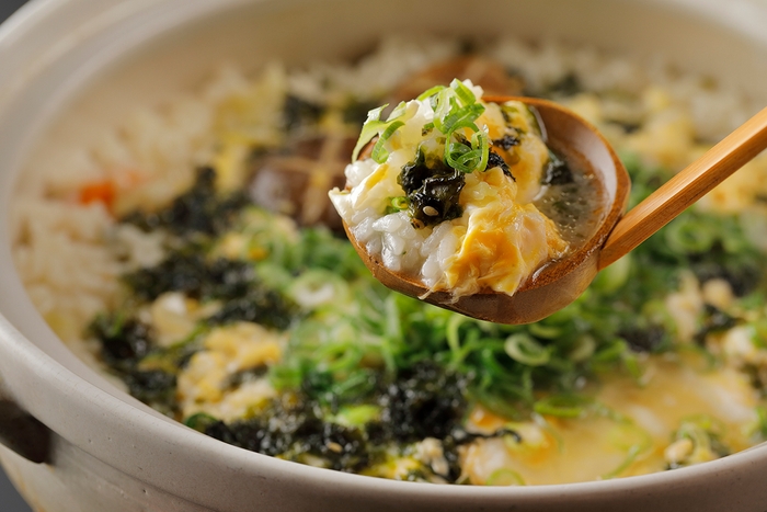 シメの雑炊は垂涎モノ