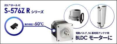 インフラ機器向け ZCL(TM)ホールIC「S-576Z Rシリーズ」発売