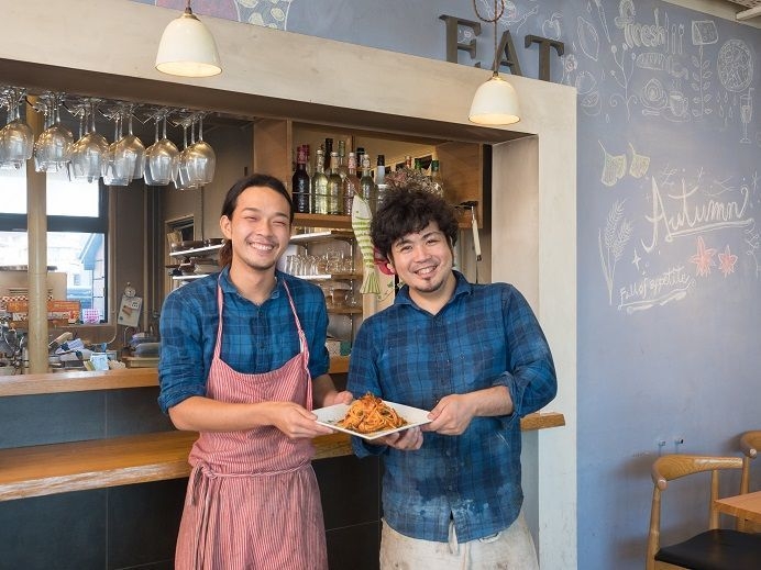 人気イタリアンの店舗も